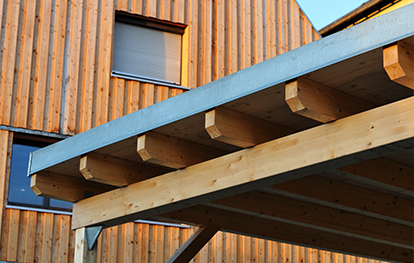 Baugenehmigung Carport - Carport Dach vor Haus