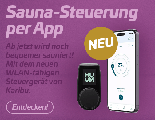 NEU: Karibu Wifi Steuergerät für Saunaöfen