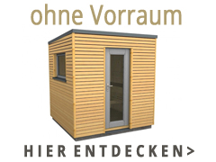 Gartensauna Online Gunstig Kaufen Saunahauser Mit Und Ohne Vorraum