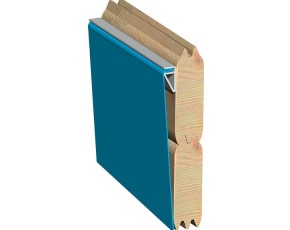 Karibu Holzpool Achteck 4A Set großer Filter + Skimmer - blaue Folie
