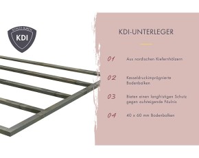 KARIBU FREUNDE DEAL Fasssauna Gardenfriends Quadro + 9kW Saunaofen + Steuerung Classic - 38mm Fassauna - Tonnendach - natur